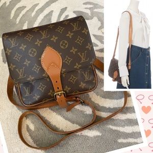 Authentic Louis Vuitton cult Sierre crossbody bag